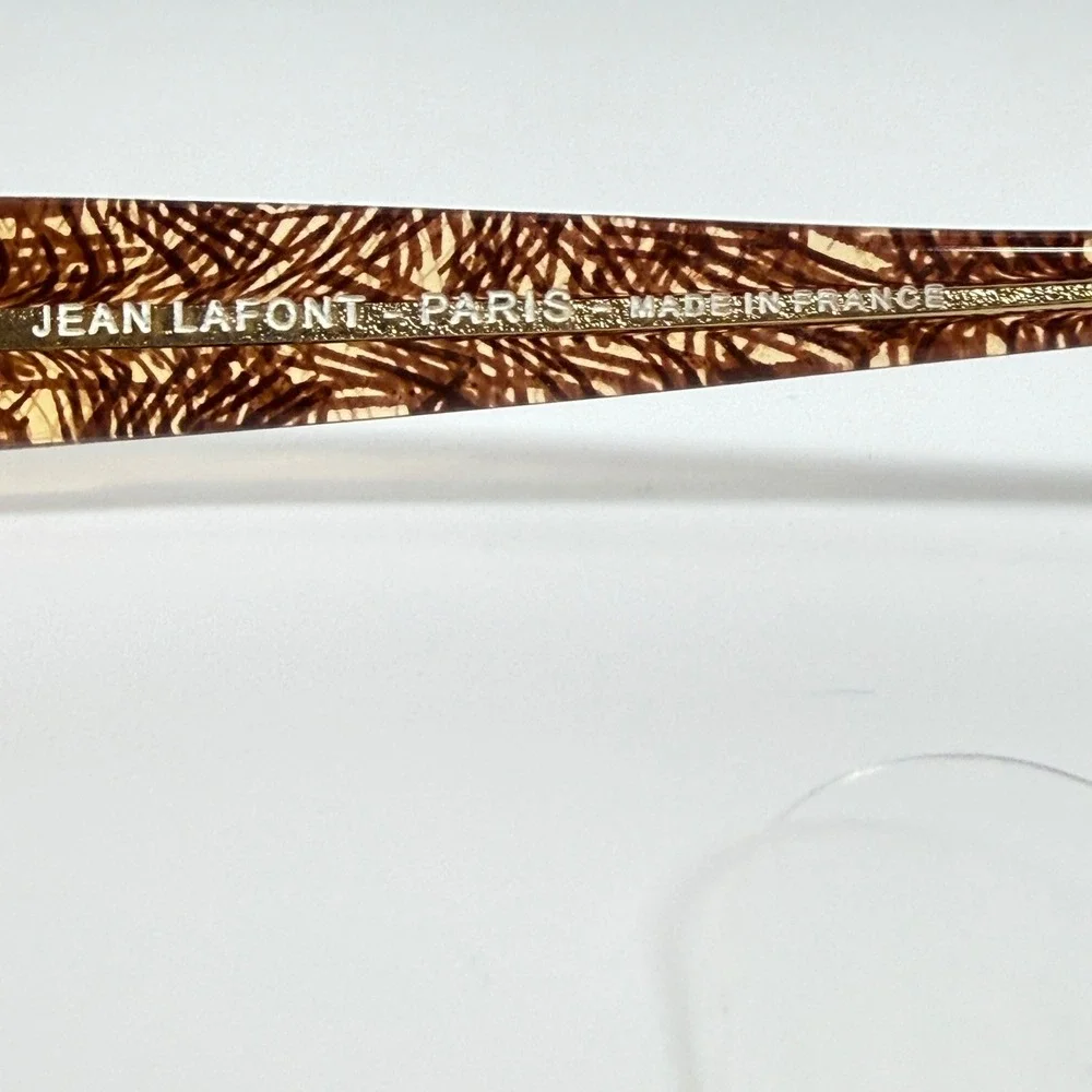 Jean Lafont Paris Eyeglasses Frame Womens 52 16 135 Tortoise Shell Pattern 21095